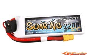 GensAce Soaring LiPo 2S 7.4V 2200mAh 30C (XT60) GE1-2200-2X6GT