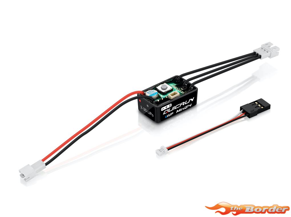 Hobbywing Quicrun WP-Mini24 Combo 1621SL 3500KV Brushless ESC 25A 2S-3S for 1/24 38020436 - Afbeelding 5