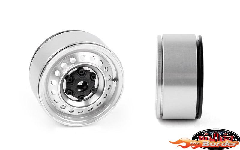 RC4WD Rad 1.9 Aluminium Internal Beadlock Wheels (Silver) (4) (VVV-C1227)