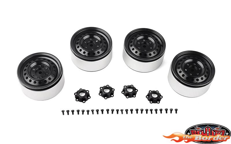 RC4WD Rad 1.9 Aluminium Internal Beadlock Wheels (Black) (4) (VVV-C1225) - Afbeelding 6