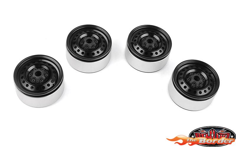 RC4WD Rad 1.9 Aluminium Internal Beadlock Wheels (Black) (4) (VVV-C1225) - Afbeelding 5