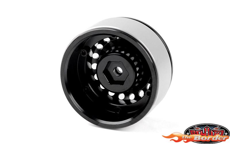 RC4WD Rad 1.9 Aluminium Internal Beadlock Wheels (Black) (4) (VVV-C1225) - Afbeelding 3