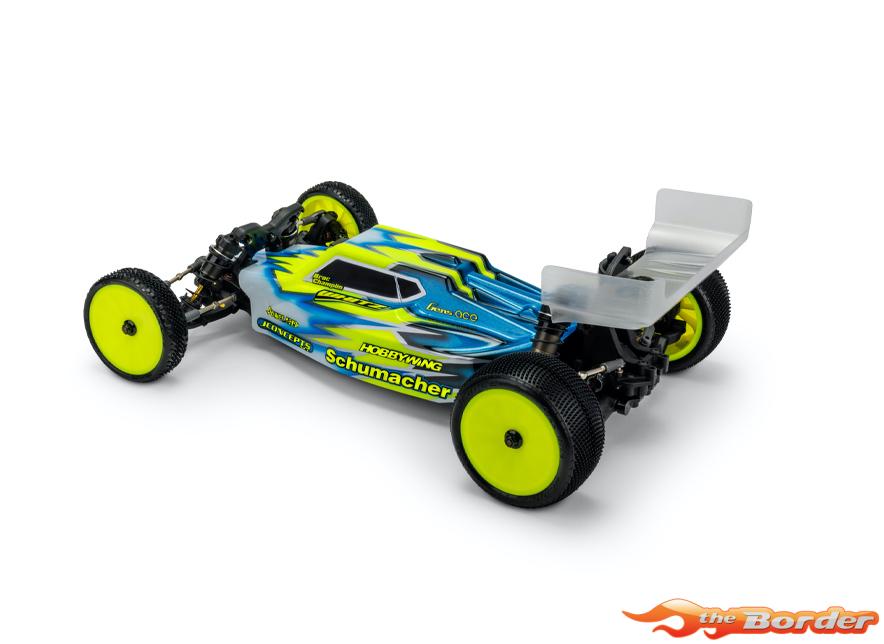 JConcepts S15 Body for Cougar LD3 w/Carpet/Turf/Dirt Wing LW JC0644L - Afbeelding 3