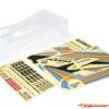 Kyosho Clear Bodyshell 1:12 Kyosho EP Plazma MK3 EFB003 - Afbeelding 2