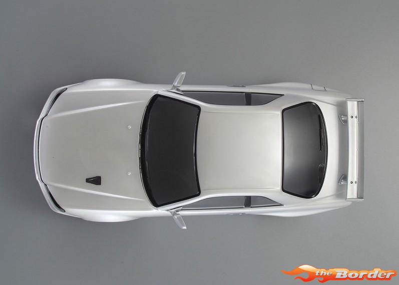 KillerBody Nissan Skyline R34 195mm Pre-Painted Pearl White Body for 1/10 48644 - Afbeelding 6