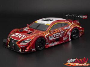 KillerBody Zent Cerumo F 195mm Clear Body for 1/10 48773