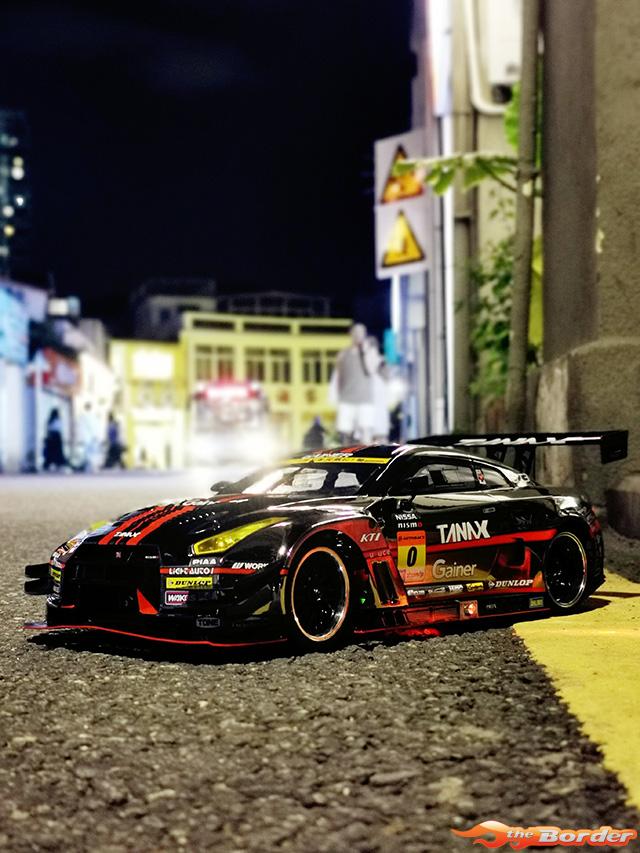 Killerbody Gainer Tanax GT-R Nismo (R35) Finished Body 1/10 KB48663 - Afbeelding 9