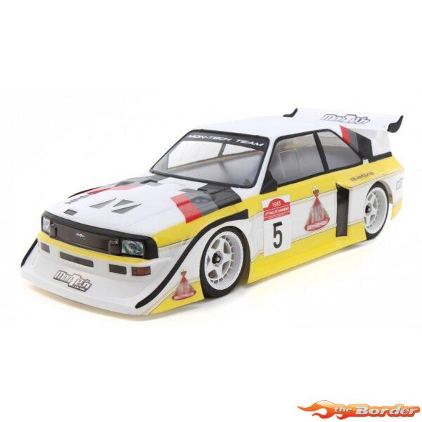 Mon-Tech 1/10 Rally Car Audi Quattro S1 Clear Body Set (WB 260) 024-010