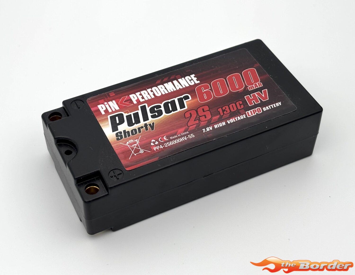 Pink Performance Pulsar Shorty LiPo 6000mAh HV 7.6V 130C PP4-2S6000HV-5S