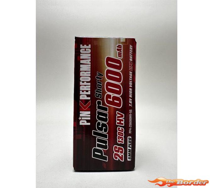 Pink Performance Pulsar Shorty LiPo 6000mAh HV 7.6V 130C PP4-2S6000HV-5S - Afbeelding 4