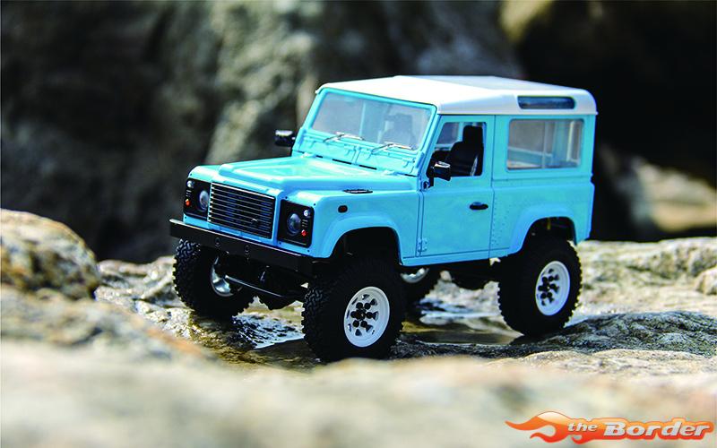 RC4WD 1/18 Gelande II RTR w/LandRover D90 Body (Blue) RTR0039 - Afbeelding 3
