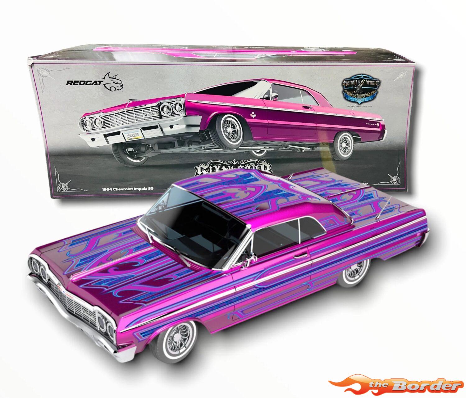 RedCat SixtyFour 1/10 1964 Chevrolet Impala Hopping Lowrider - Purple Kandychrome Edition