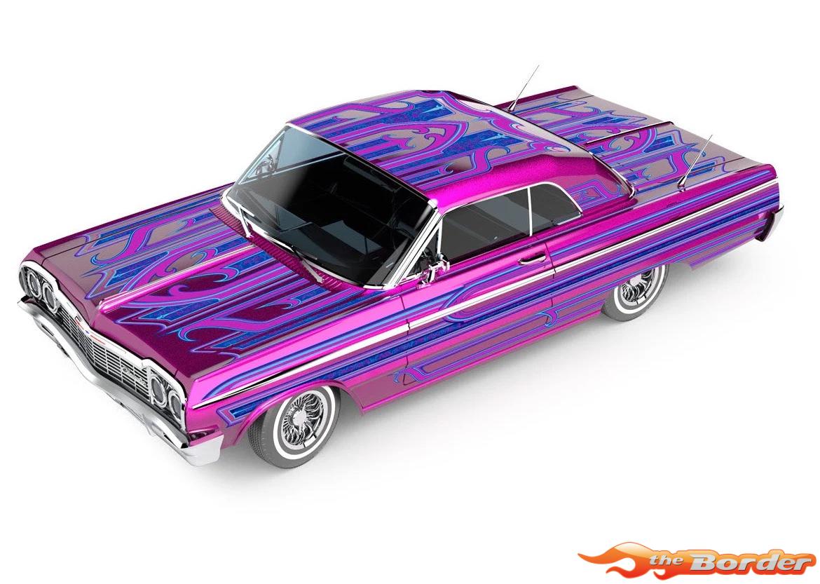 RedCat SixtyFour 1/10 1964 Chevrolet Impala Hopping Lowrider - Purple Kandychrome Edition