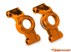 Traxxas Carriers, stub axle, 6061-T6 aluminum (Orange anodized) (left & right) 10751-ORNG