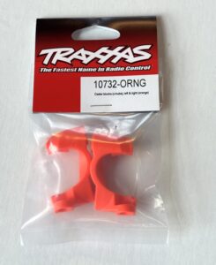 Traxxas Caster Blocks (C-Hubs), Left & Right (Orange) 10732-ORNG