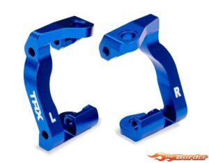 Traxxas Caster blocks (c-hubs), 6061-T6 aluminum (blue-anodized) (left & right) 10733-BLUE