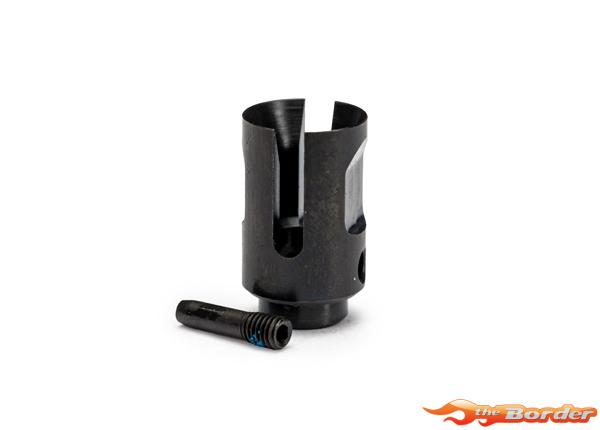 Traxxas Drive cup, steel (1)/ screw pin (1) 10747X