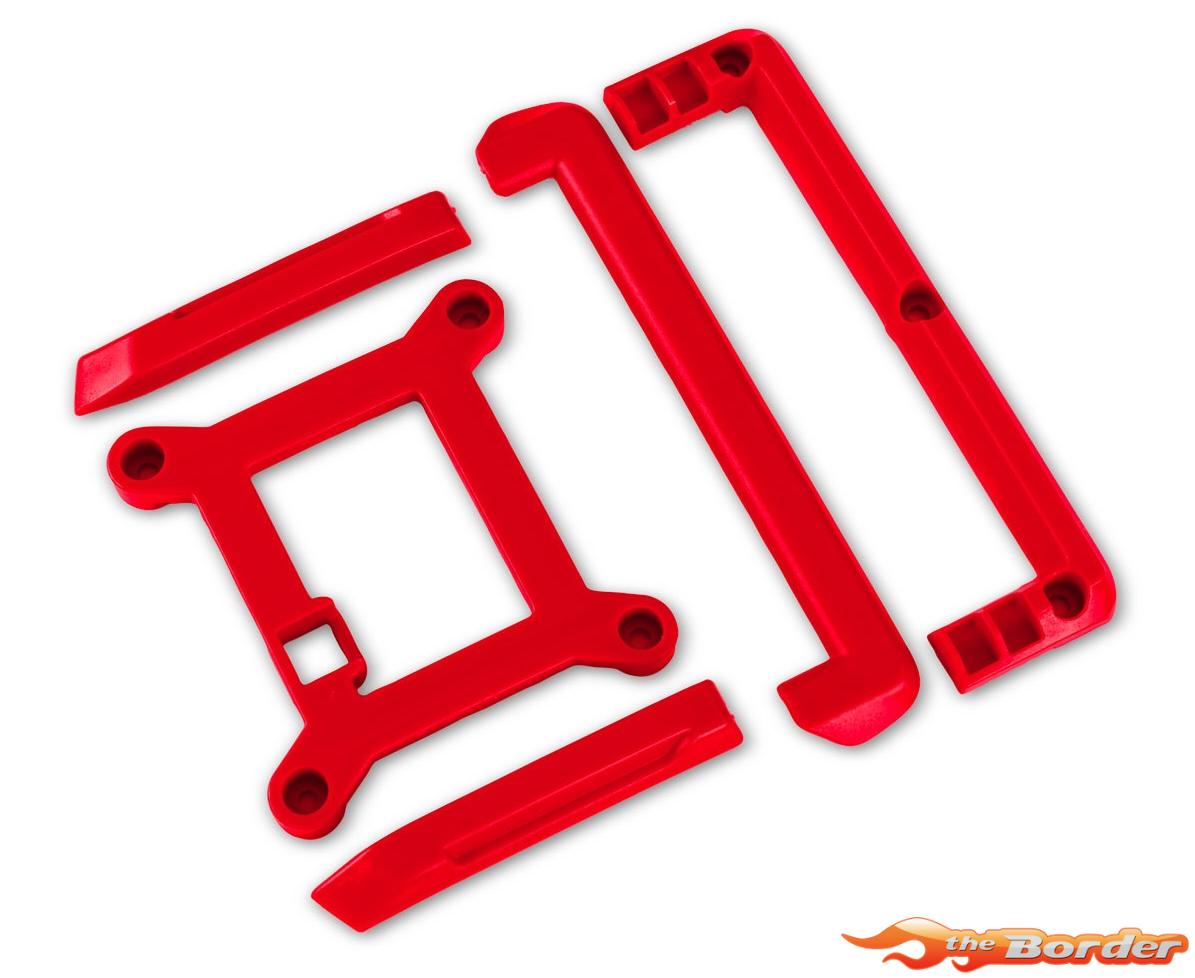 Traxxas Skid Plate (Roof)/Tailgate Protector - Red 10717-RED
