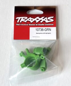 Traxxas Steering Blocks, Left & Right (Green) 10736-GRN