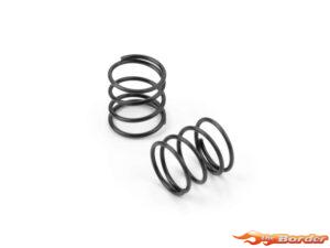 XRAY Front Coil Spring For 4mm Pin C=1.1 - Black (2) 372190