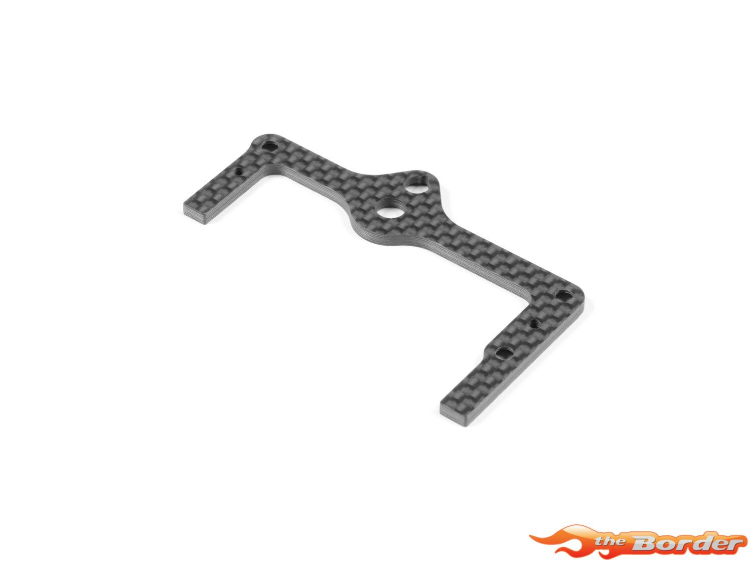 XRAY X12 Carbon Rear Pod Lower Plate For 1-Piece Chassis - Rear 371167