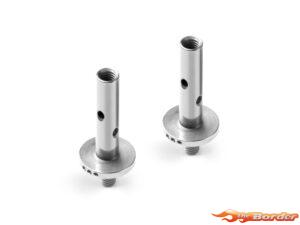 XRAY X12 Kingpin 4mm With Holes - 1.0° 3 Dots - Nickel Coated (2) 372261