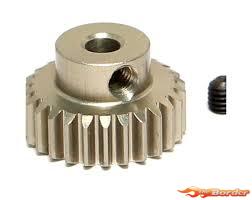 BRP Alum. 7075 Hard Coated Motor Gear/Pinions M0.6 23T BRP-06P23T