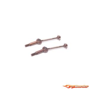 Schumacher Rear Driveshaft Assembled (2) - Neon U8826