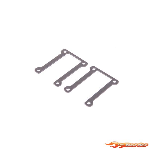Schumacher S2 1mm Link Mount Spacer (2) - Neon U8889