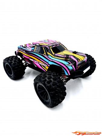 FM Hyper Pro Brushless Truck 1/16 4WD RTR FM111 - Afbeelding 4