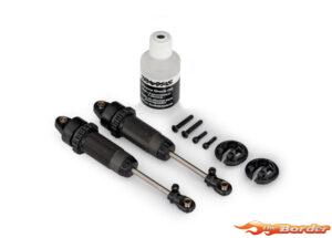Traxxas Shocks GTR XX-Long (gray) (assembled) (2) (without springs) 7462-GRAY