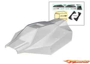Traxxas Body, Jato 4X4 Brushless, ProGraphix (graphics are printed, requires paint & final color application)/ decal sheet 9018X
