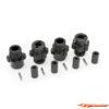 Traxxas Wheel Hubs hex (4)/ axles (4)/ axle pins (4) 9085 - Afbeelding 2