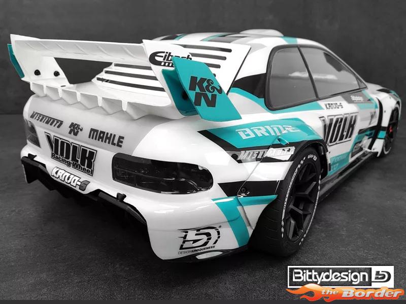 BittyDesign KANJO-S 1/7 Clear body for ARRMA Felony Pre-Cut 1.5mm BD-AR7F-KJS - Afbeelding 5