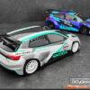BittyDesign SKODA Fabia RS Rally2 Clear Body 1/10 Rally 190mm 1.2mm BD-RX-190FRS2H - Afbeelding 8