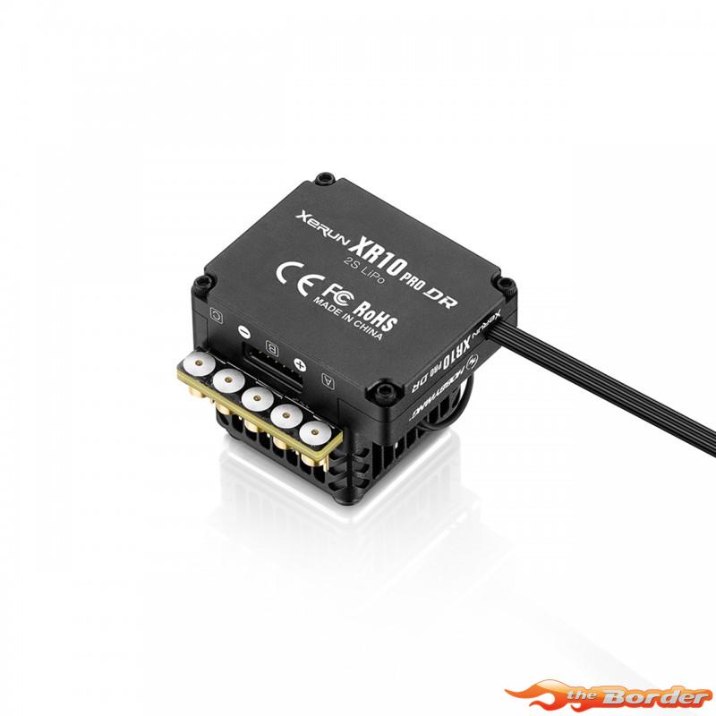 Hobbywing Xerun XR10 Pro DR Drag Racing Brushless ESC 200A 2S LiPo 30112621 - Afbeelding 4