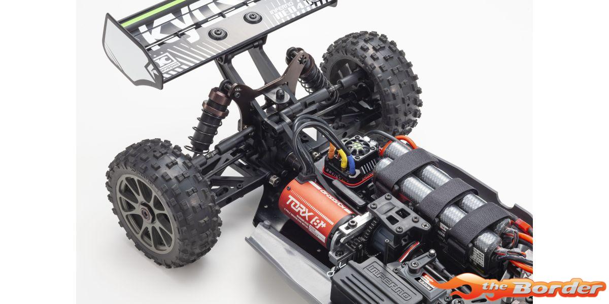 Kyosho Inferno Neo 4.0 1/8 RC Brushless EP Readyset T2 White 34118T2B - Afbeelding 6