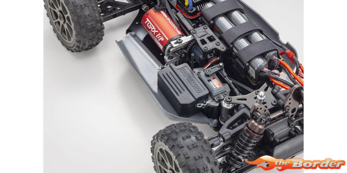 Kyosho Inferno Neo 4.0 1/8 RC Brushless EP Readyset T2 White 34118T2B - Afbeelding 7