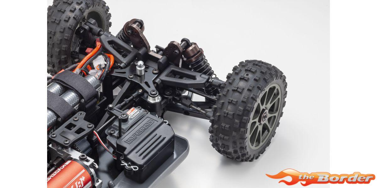 Kyosho Inferno Neo 4.0 1/8 RC Brushless EP Readyset T2 White 34118T2B - Afbeelding 8