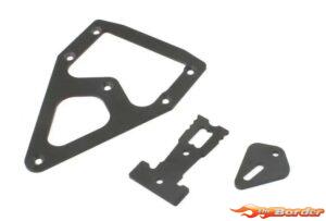 Kyosho EP Plazma MK3 Rear Suspension Plate set (A) EF253M