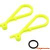 Kyosho Fuel Tank Handle MP9-MP10 (2) Fluo Yellow IF444-02KYB - Afbeelding 2