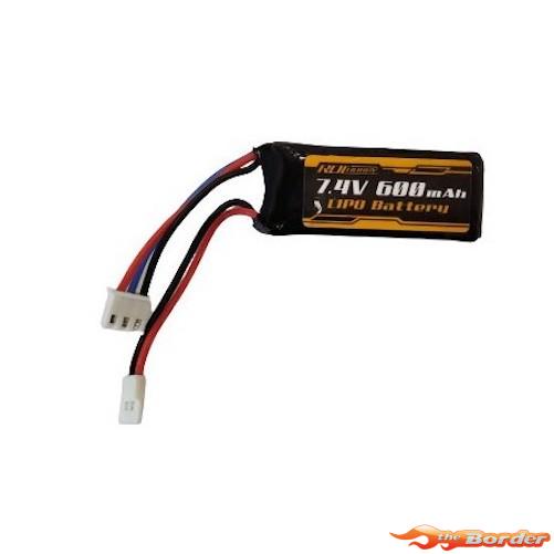 RocHobby 7.4V 2S 600mAh LiPo Battery ROCC2024