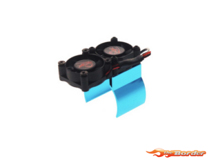 BRP Twin Cooling Fans with Mount for 540 Motor BRP03007