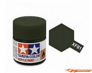 Tamiya Acrylic XF-81 Dark Green 2RAF - 10ml Bottle 81781