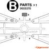 Tamiya B-Parts Voor Draagarmen 5370 - Afbeelding 3
