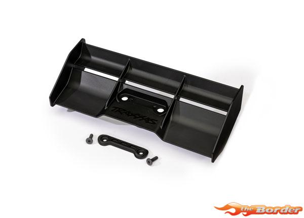 Traxxas Race Wing, Low Profile (Black)/ Wing Washer 9019-BLK