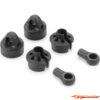 XRAY Comp. Shock Cap, Spring Collar & Ball Joint - Big Bore (2) 368014