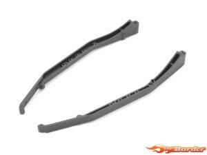 XRAY Composite Elevated Side Braces L+R - Long - Graphite 321255-G