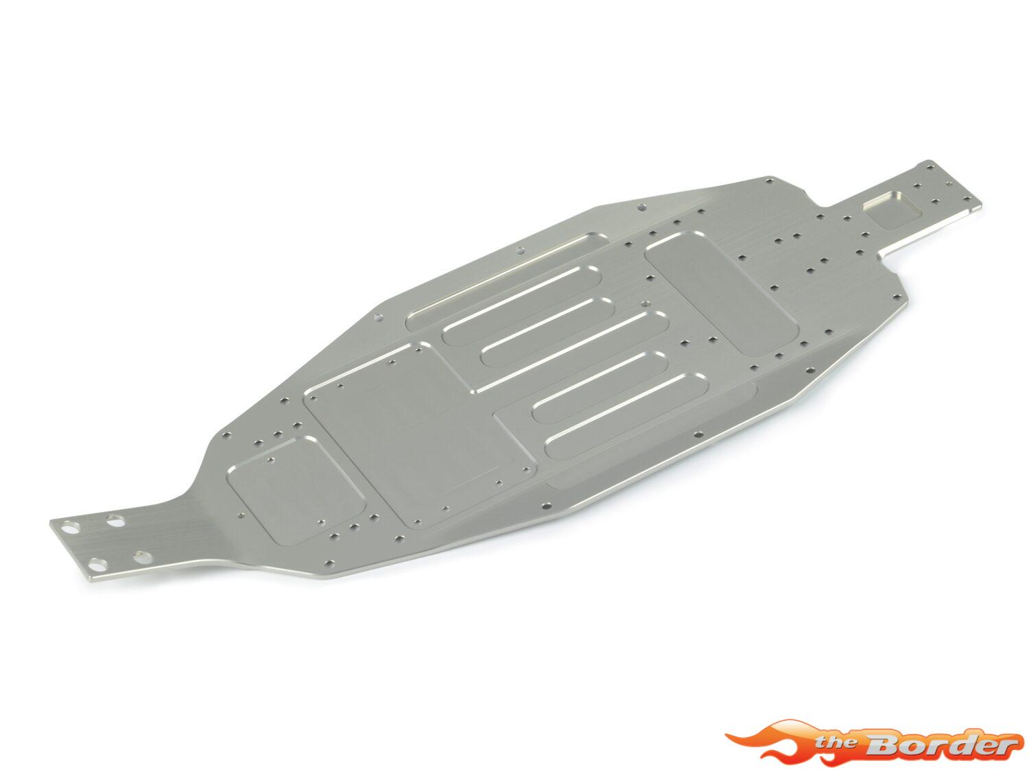 XRAY XB2 Alu Chassis - 2.0mm - Mid-Size - Rear Wide - Swiss 7075 T6 321122