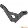 XRAY XB2 Carbon Shock Tower For Bridge Upper Deck - 2-Dots - Front 322091